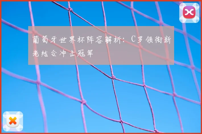葡萄牙世界杯阵容解析：C罗领衔新老结合冲击冠军